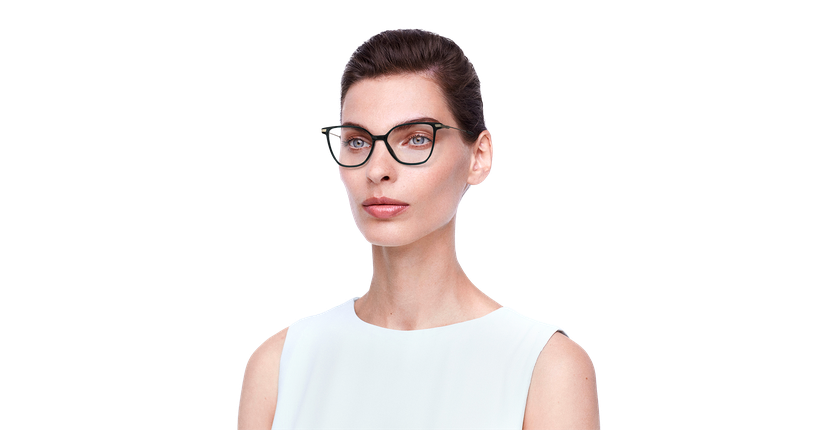 Lunettes de vue femme MAGIC250 vert - Vue de face