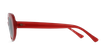 LUNETTES DE SOLEIL femme BEATRIZ rouge - Vue de face