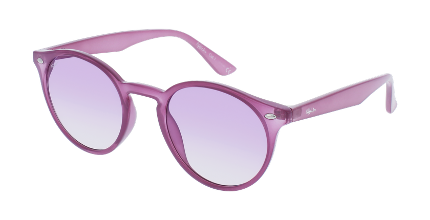 LUNETTES DE SOLEIL SAMANO violet - Vue de face
