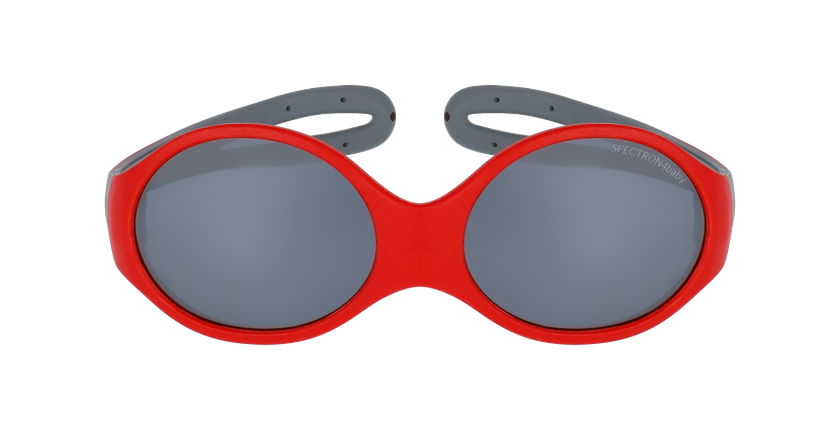 LUNETTES DE SOLEIL enfant LOOP L rouge - Vue de face