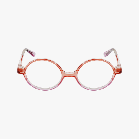 Lunettes de vue enfant RZERO19 rose Vue de face