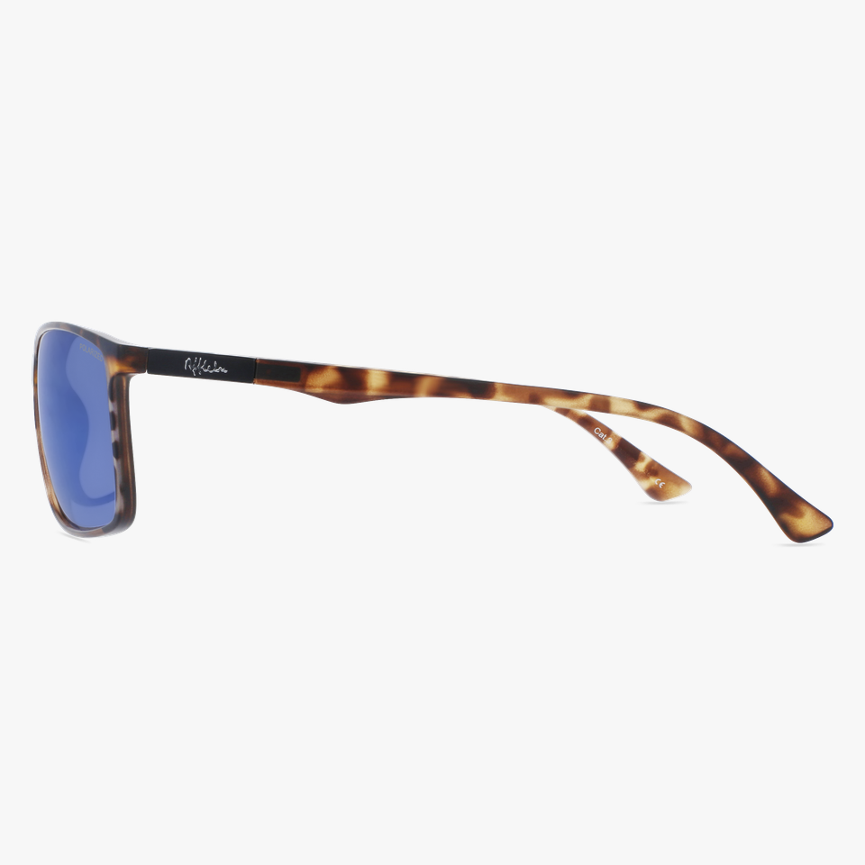 Lunettes de soleil homme SHAUN POLARIZED écaille - Vue de face