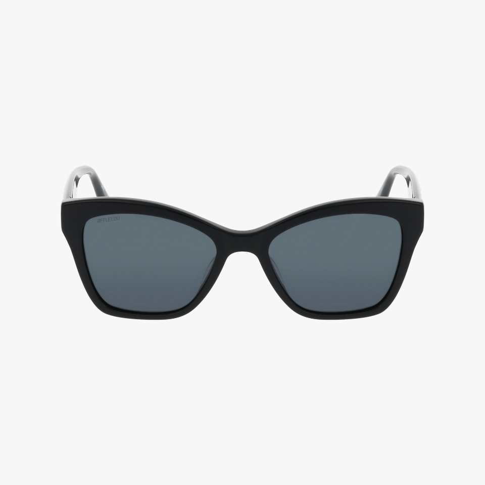 Lunettes de soleil femme ECLIPSE noir - Vue de face
