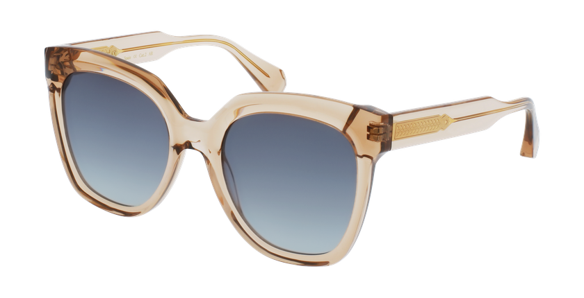 LUNETTES DE SOLEIL femme LOUISE 6457 beige - Vue de face