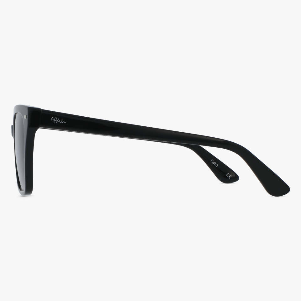 Lunettes de soleil femme ALEXANE noir - Vue de face