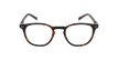 LUNETTES DE VUE FORTY anti-lumière bleue Écaille écaille/écaille - Vue de face