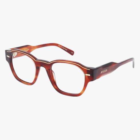 Lunettes de vue femme CARACTERES FIL D'OR AUTHENTIQUE écaille/dorée