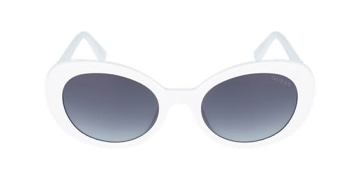 LUNETTES DE SOLEIL femme GU7632 blancVue de face