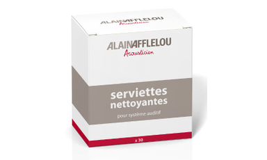 30 mini-serviettes nettoyantes