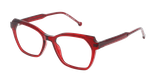 Lunettes de vue femme RZERO48 rouge - Vue de face