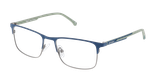 Lunettes de vue homme HENDRICK bleu - Vue de face