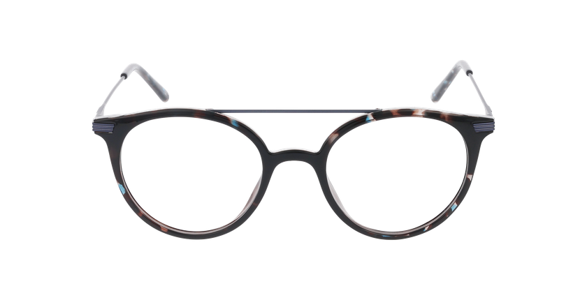 Lunettes de vue homme MAGIC263 écaille bleu/bleu - Vue de face