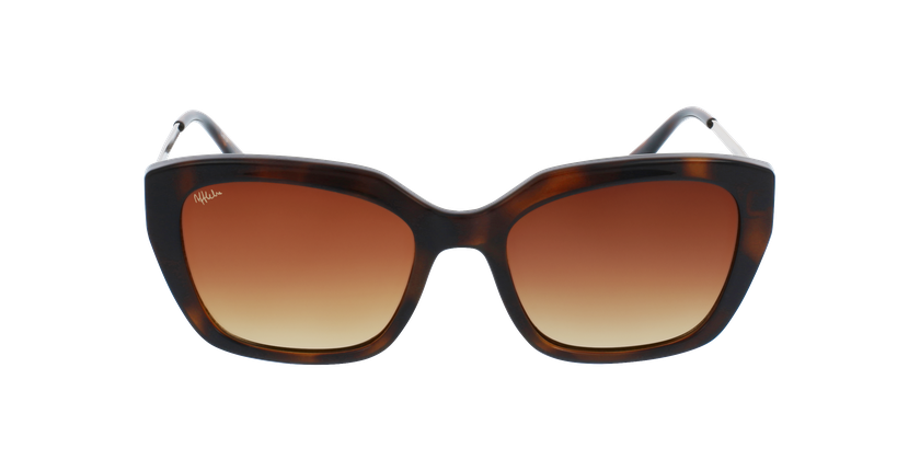 LUNETTES DE SOLEIL femme MINA écaille/doré - Vue de face