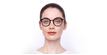 LUNETTES DE VUE STRAWINSKI écaille - Vue de face