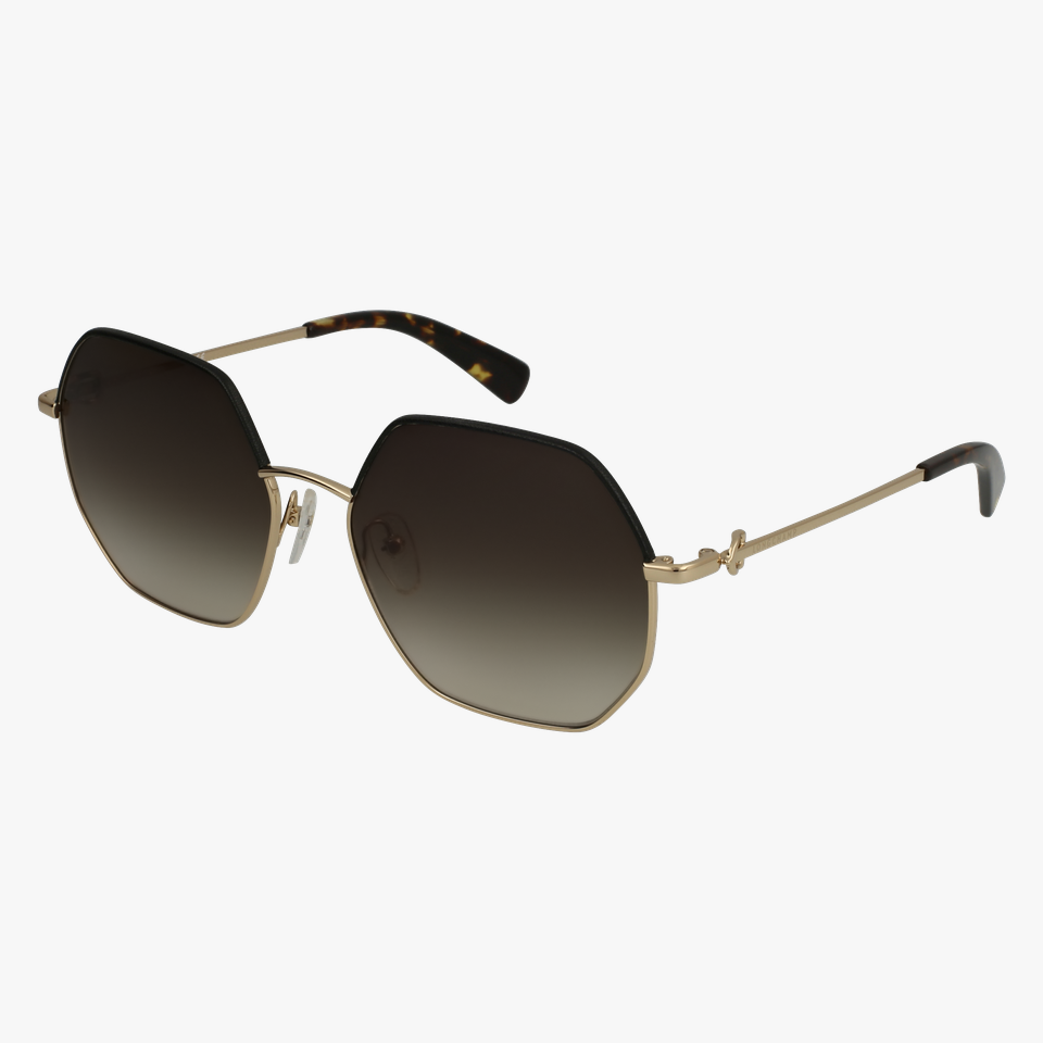 Lunettes de soleil femme LO140SL dorée - Vue de face
