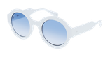 LUNETTES DE SOLEIL femme JOSEFA blanc - Vue de face