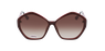 LUNETTES DE SOLEIL femme GU7813 bordeaux/marron