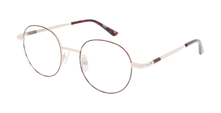 Lunettes de vue homme MAGIC283 écaille/dorée - Vue de face