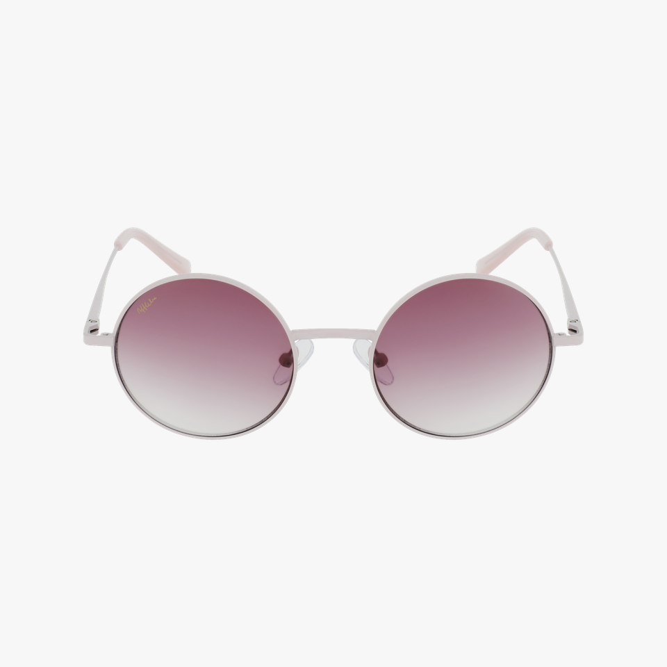 Lunettes de soleil femme BETSY rose - Vue de face