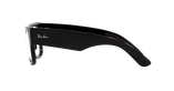 Lunettes de vue MEGA WAYFARER RX0840V noir - Vue de face