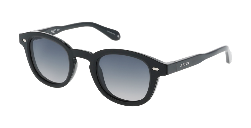 Lunettes de soleil homme MAGIC SUNNY FIDJI noir - Vue de face