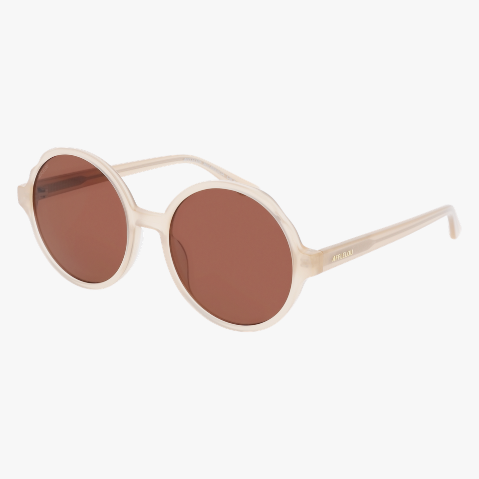 Lunettes de soleil femme BRESCIA marron - Vue de face