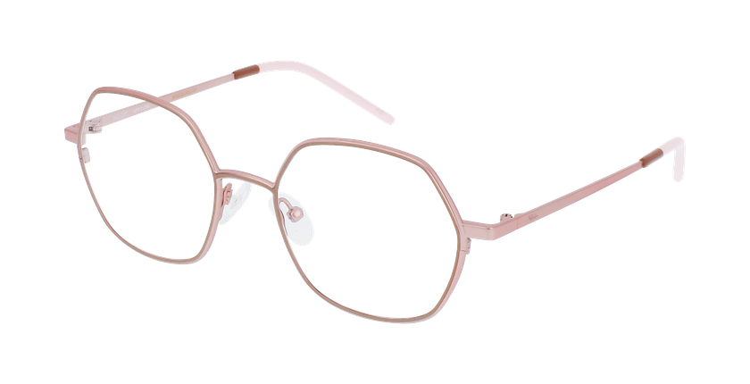 LUNETTES DE VUE femme MAGIC 153 beige/rose - Vue de face