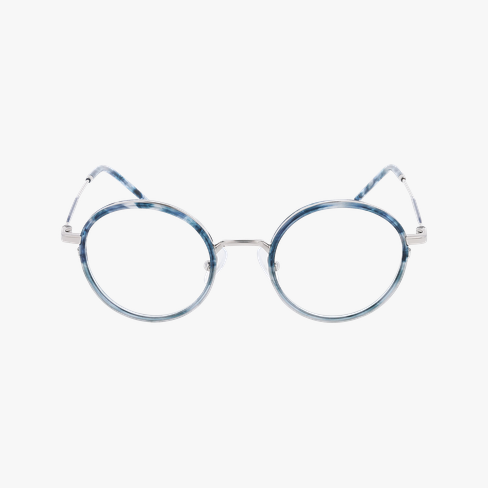 Lunettes de vue homme MAGIC225 bleu/gris Vue de face