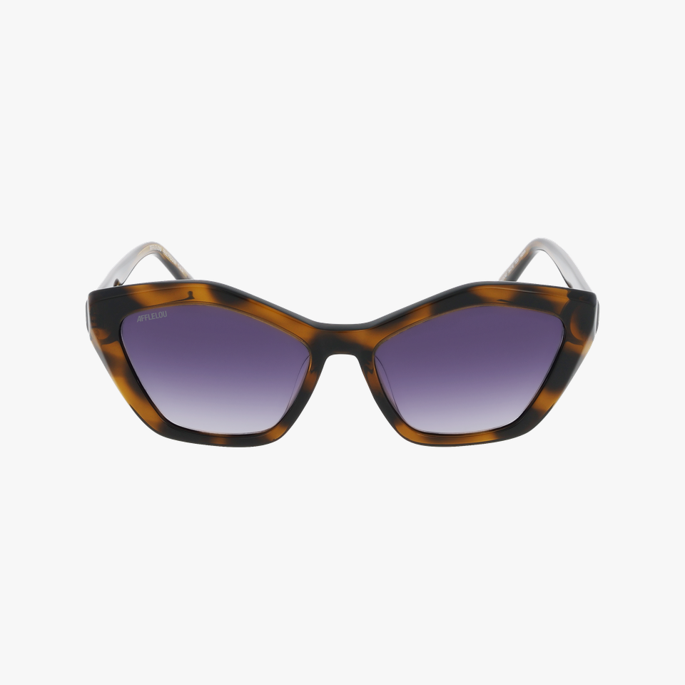 Lunettes de soleil femme PADOVA écaille - Vue de face