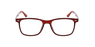 LUNETTES DE VUE homme BASTIAN rouge
