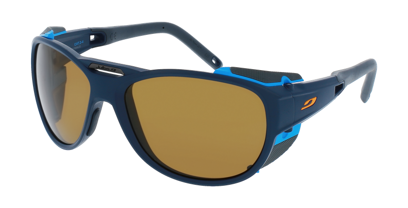 LUNETTES DE SOLEIL EXPLORER 2.0 bleu - Vue de face