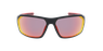 Lunettes de soleil RUFINO noir/rouge