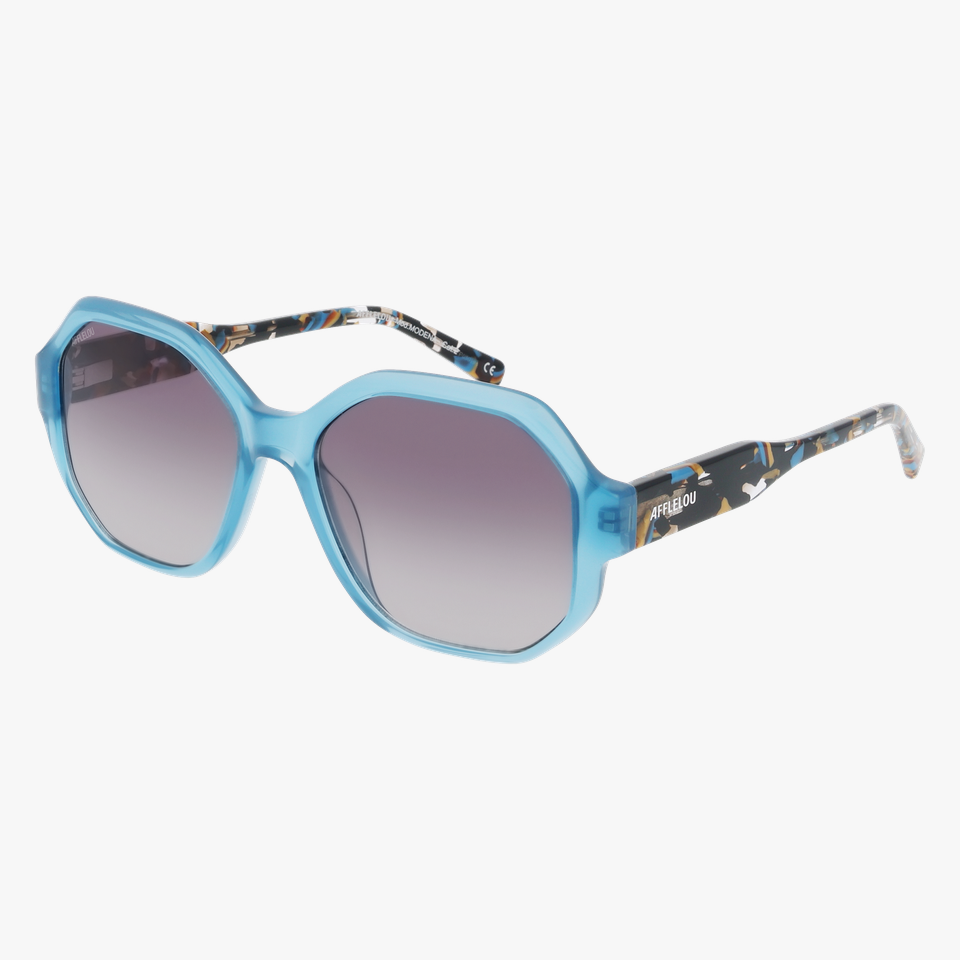 Lunettes de soleil femme MODENA bleu - Vue de face
