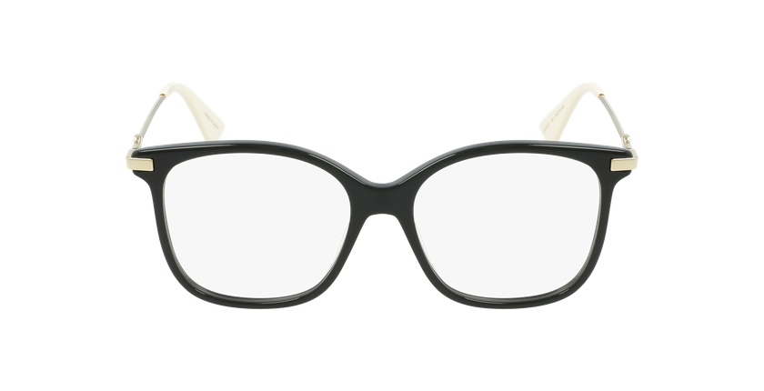 LUNETTES DE VUE femme GG0512O noir/doré - Vue de face