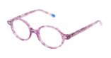 Lunettes de vue enfant FROZEN 1 violet - Vue de face