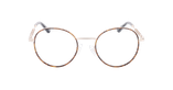 Lunettes de vue femme MAGIC253 écaille/dorée - Vue de face