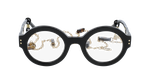 Lunettes de vue femme CARACTÈRES PERSPICACE noir - Vue de face
