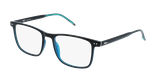 LUNETTES DE VUE homme MAGIC VIVIEN noir/vert - Vue de face
