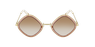 LUNETTES DE SOLEIL femme CE165S doré