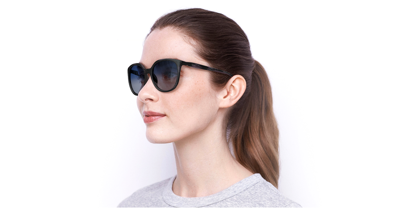 LUNETTES DE SOLEIL femme PENNY violet - Vue de face