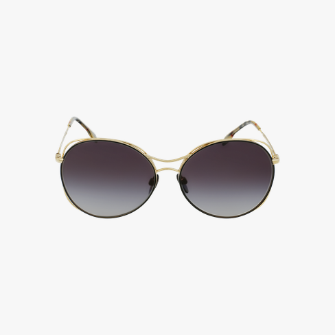 Lunettes de soleil femme 0BE3105 dorée Vue de face