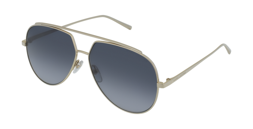 LUNETTES DE SOLEIL femme MARC 455/S doré - vue de 3/4