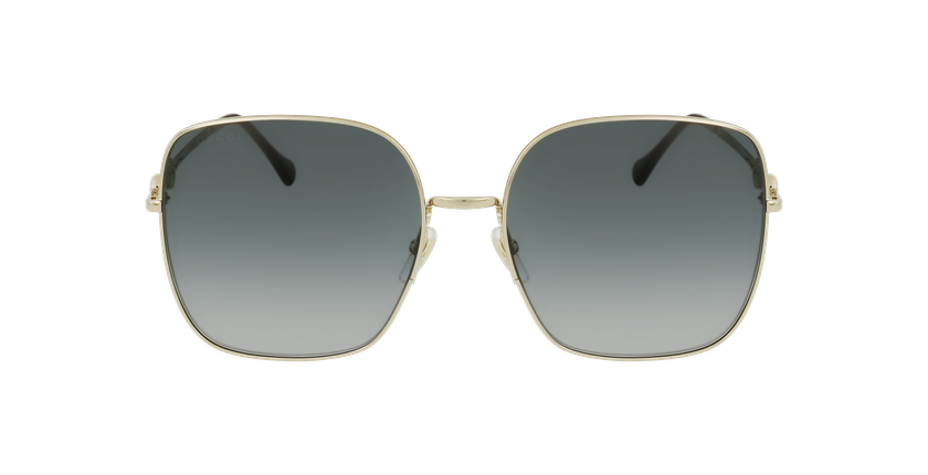 LUNETTES DE SOLEIL femme GG0879S doré/gris - Vue de face