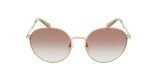 LUNETTES DE SOLEIL femme LO101S doré - Vue de face