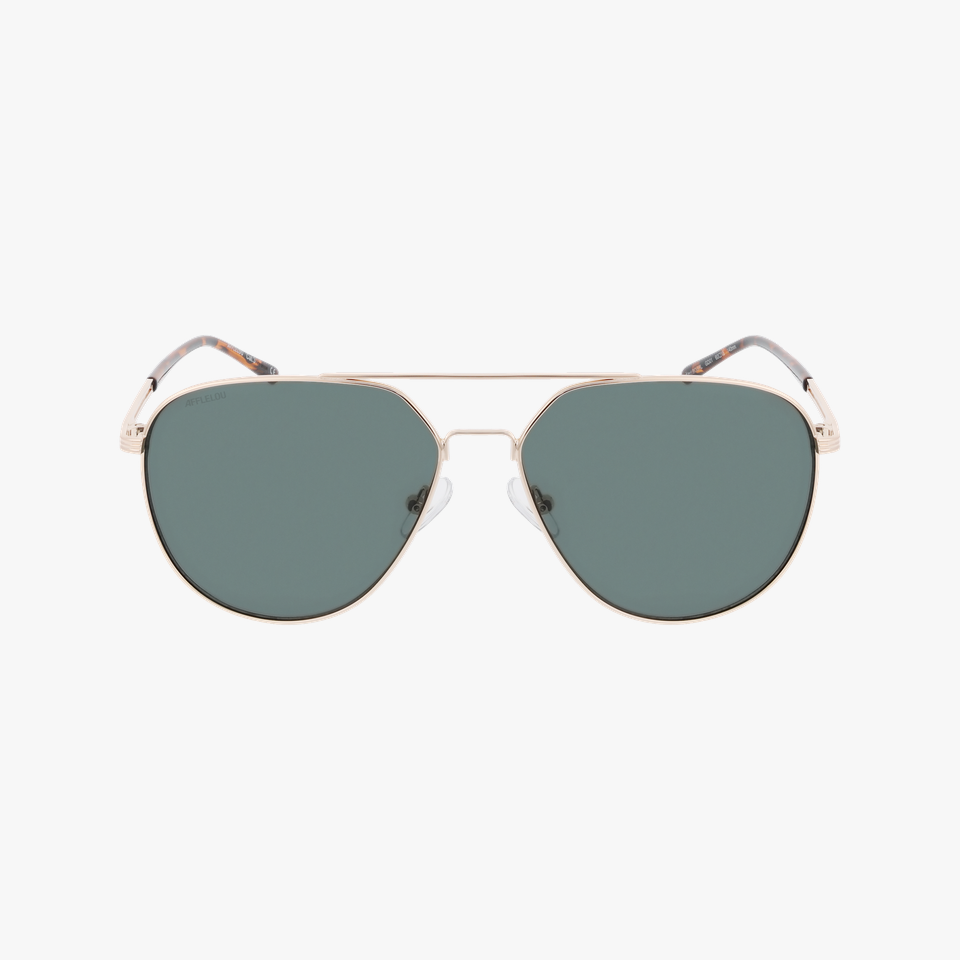 Lunettes de soleil homme BOGAL dorée - Vue de face