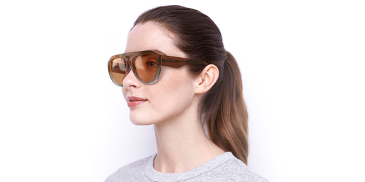 LUNETTES DE SOLEIL femme VS0021 beige