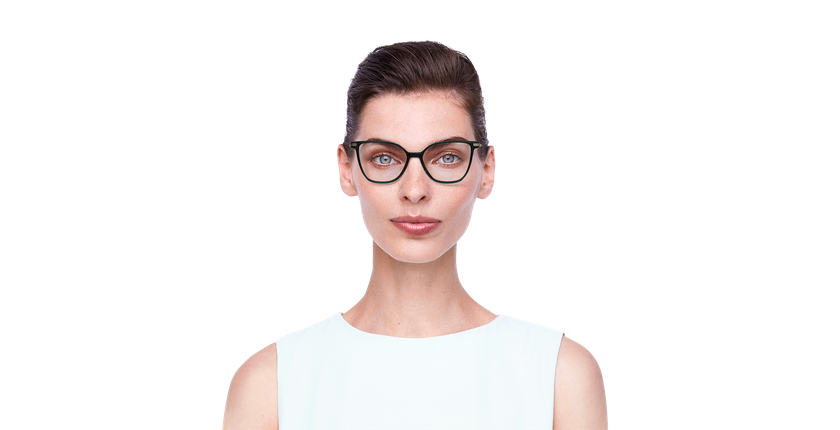Lunettes de vue femme MAGIC250 vert - Vue de face
