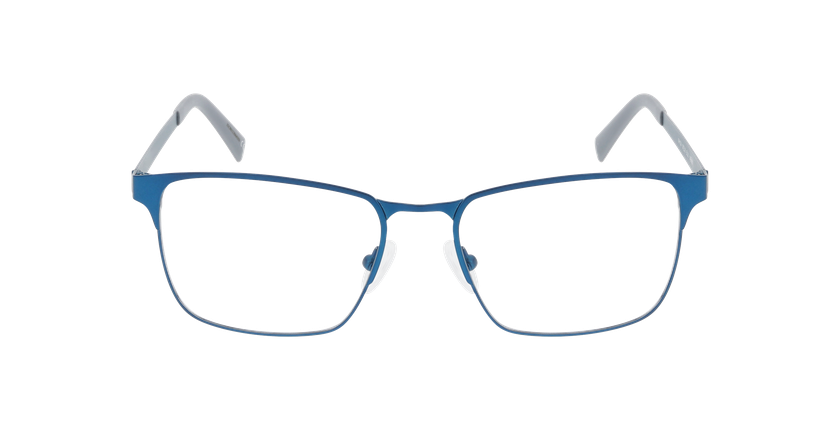 Lunettes de vue homme ELVIS bleu - Vue de face