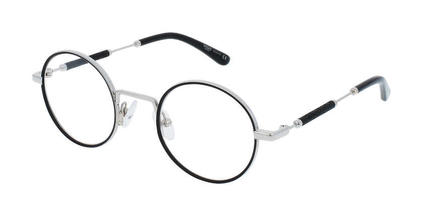 Lunettes de vue femme MAGIC 193 noir/argenté - Vue de face