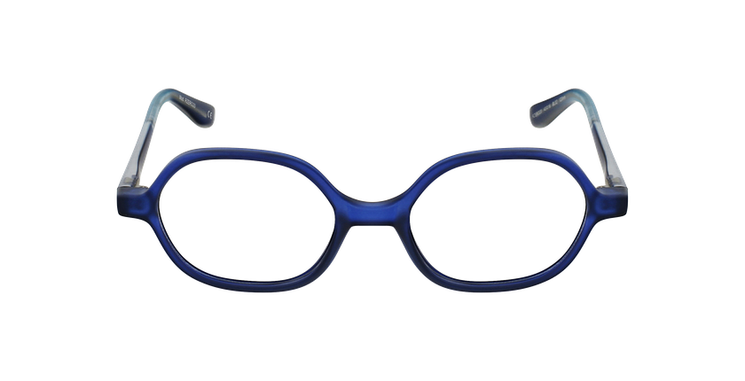 Lunettes de vue enfant RZERO20 bleu/noir - Vue de face